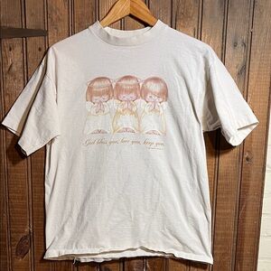 Vintage Hallmark Cream Angel Trio T-Shirt